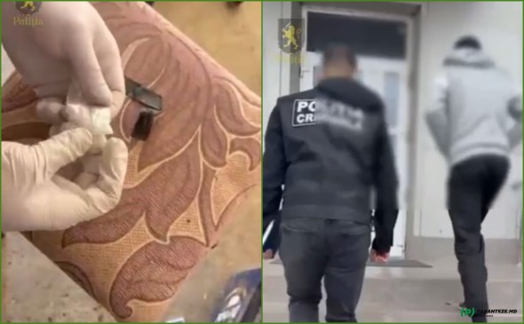 Rețea de droguri destructurată în Strășeni, Lozova și Lupa-Recea